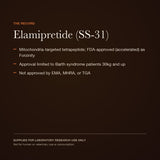 Elamipretide: the research and regulatory record — view 4