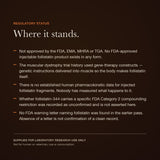 Follistatin-344 regulatory status — view 6