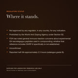 GHRP-6 regulatory status — view 6