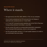 LL-37 regulatory status — view 8