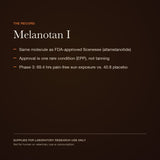 Melanotan I: the research and regulatory record — view 4