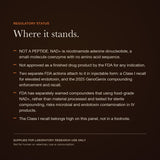 NAD+ regulatory status — view 6