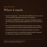 Oxytocin regulatory status — view 6