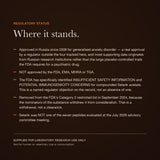 Selank regulatory status — view 6