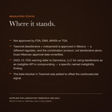 Tesofensine regulatory status — view 6